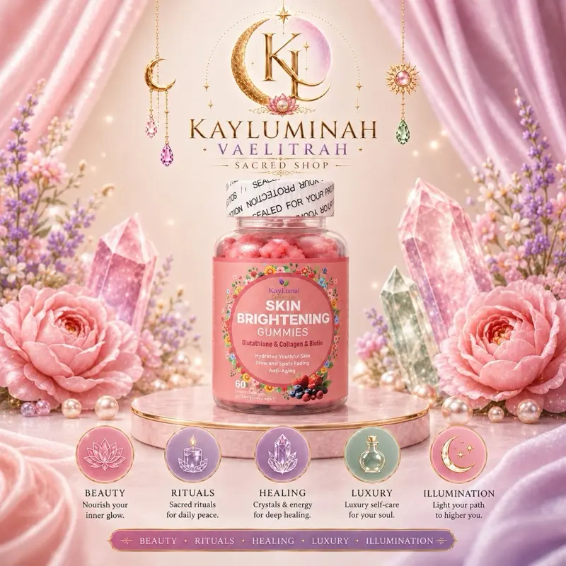 Kaylumi Skin Brightening Collagen Gummies - Edible Dietary Supplements, Delicious Chewable Support for Skin Radiance