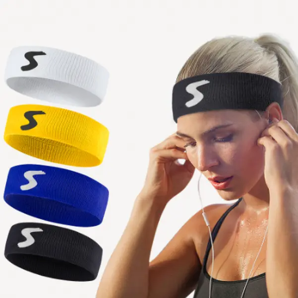 Fitness Headband, Non-Slip Sports Hair Accessory for Yoga, Running