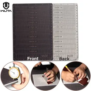 WUTA Self Healing Sewing Mat A5 Professional Double-Sided Cutting Mat 9 x 6 Inch New Material High-Density PVC Non-Slip Surface with Healing Feature