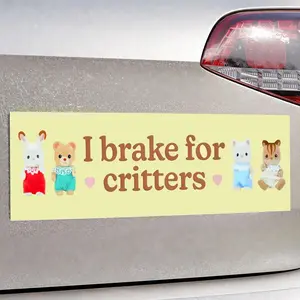 Calico Critters Bumper Sticker