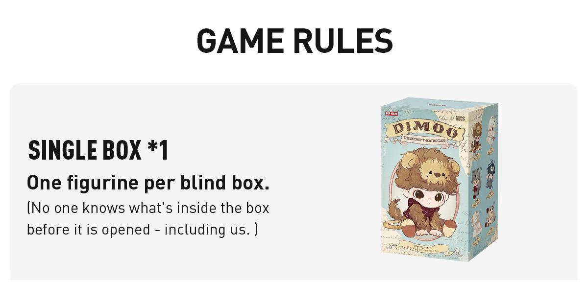 unboxing - DIMOO The Secret Theatre Club Series - Vinyl Plush Pendant Blind Box