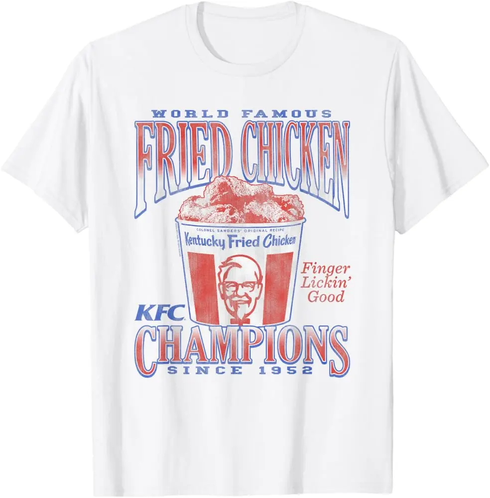 Officially Licensed Kfc World Famous Chicken 1952 Champions T