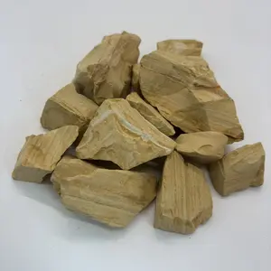 Premium Layered Yellow Kaolin Clay | Edible Safe to Eat  & Cosmetic Grade, Zero Additives-200g