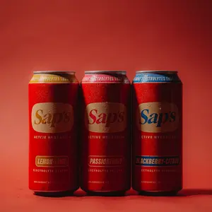 Sap's Original Active Hydration drink 12 Pack Variety - Includes 3 flavours- Blackberry Citrus Lemon Lime & Passionfruit