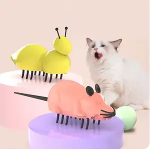 Cat Toy Electronic Remote Mouse Toys for Interactive Cat Teasing Emulation Rat Mice Rotating Toy for Dog Pet