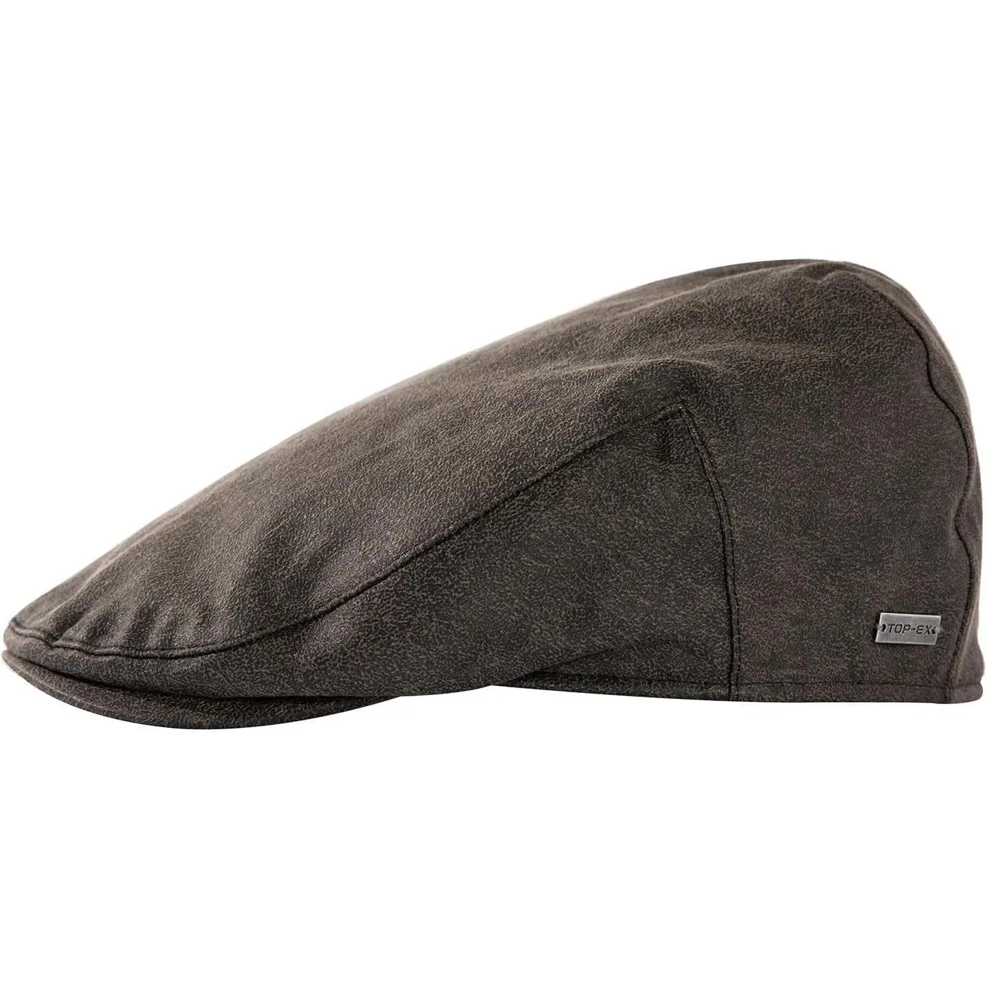 Male XL/XXL Newsboy Flat Cap - Imported Gatsby Irish Duckbill Cap, 100% Cotton Inner, Hydrophilic Rainproof Membrane, UPF 50 for Golf Driving, M, Vintage Style, 3Xl, 100% Waxed Cotton, Adults, Newsboy Cap, Classic Panel Construction