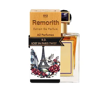 Remorith N°12  | Unisex | Az | Extrait De Parfum | Mandarin, Blood Orange, Bitter Orange, Rum, Sugar, Butter, Caramel, Musk, Cashmere Wood, Clove, Pink Pepper, Cedarwood, Vanilla, Cinnamon and Ambergris. | 30 ML / 1.0 Oz | Long lasting Home fragrance |