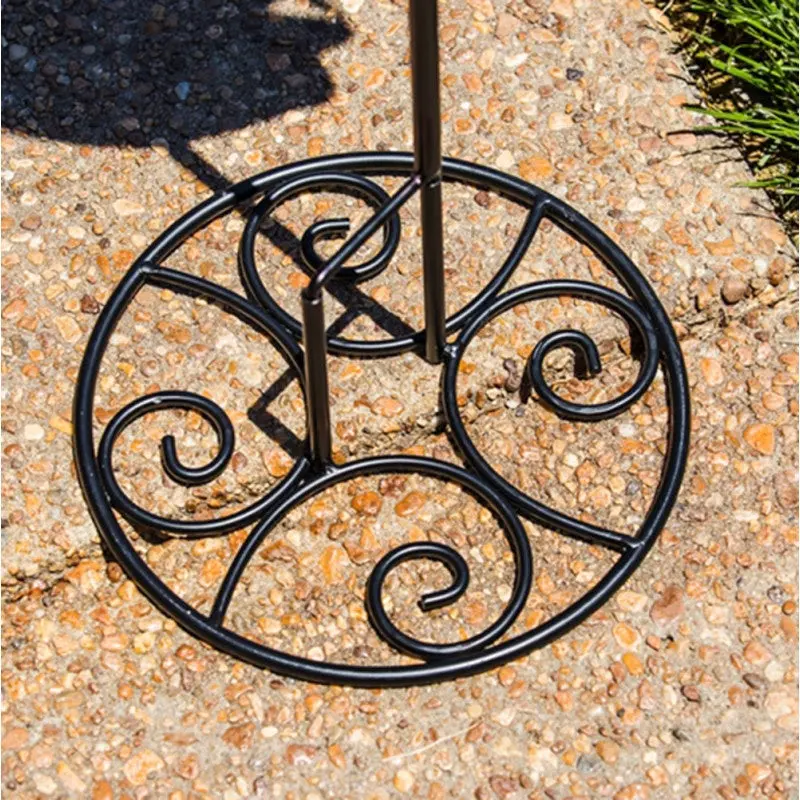 Elegant Swirl Stand Base for Flags/Banners