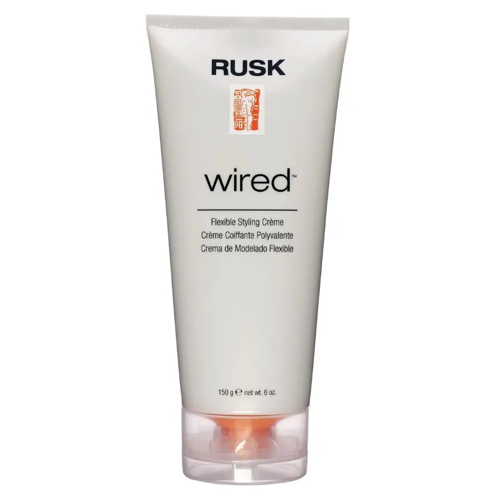 RUSK Designer Collection Wired Flexible Styling Creme, Lifts, Shines, and Creates Soft, Gravity-Defying Body, 6 oz Haircare