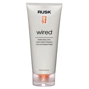 RUSK Designer Collection Wired Flexible Styling Creme, Lifts, Shines, and Creates Soft, Gravity-Defying Body, 6 oz Haircare