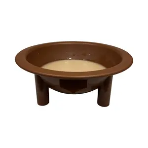 Kavafied Tanoa - Kumete - Traditional Kava Bowl - Food Safe PP - 1.5 Gallon Capacity - 15" x 15" x 5.5"
