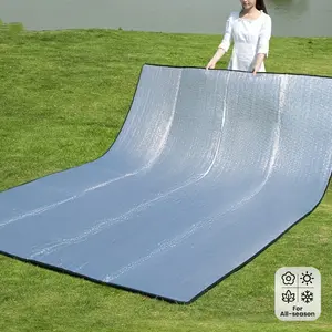 All Seasons Camping Mat - Made of durable EPE foam, portable and foldable, ideal for outdoor picnics and tents, measures 198.12cm X 198.12cm - easy to clean, hand washable only