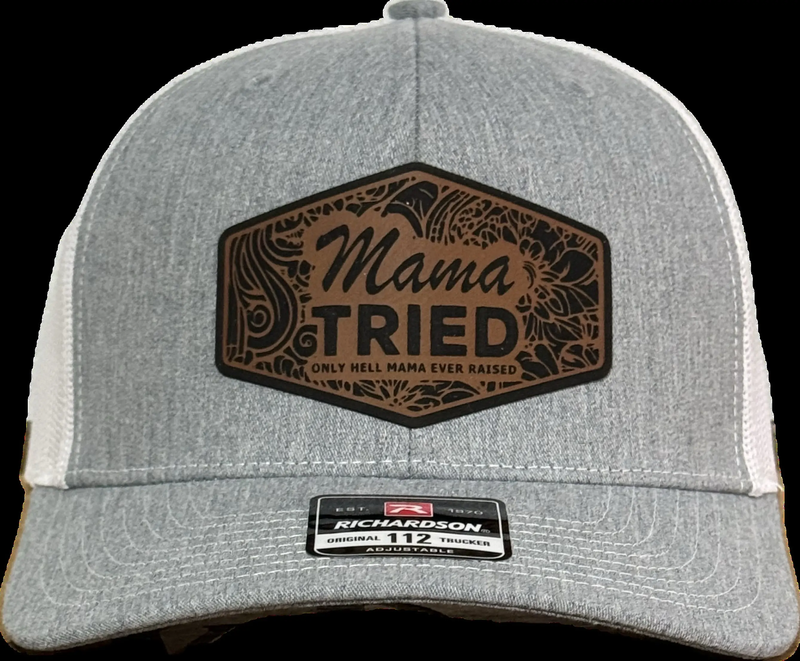 MAMA TRIED custom hat. Using Richardson 112 snapback. on MAMA TRIED custom hat. Using Richardson 112 snapback. on