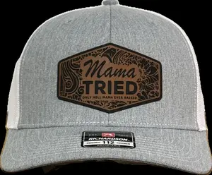 MAMA TRIED custom hat. Using Richardson 112 snapback. on