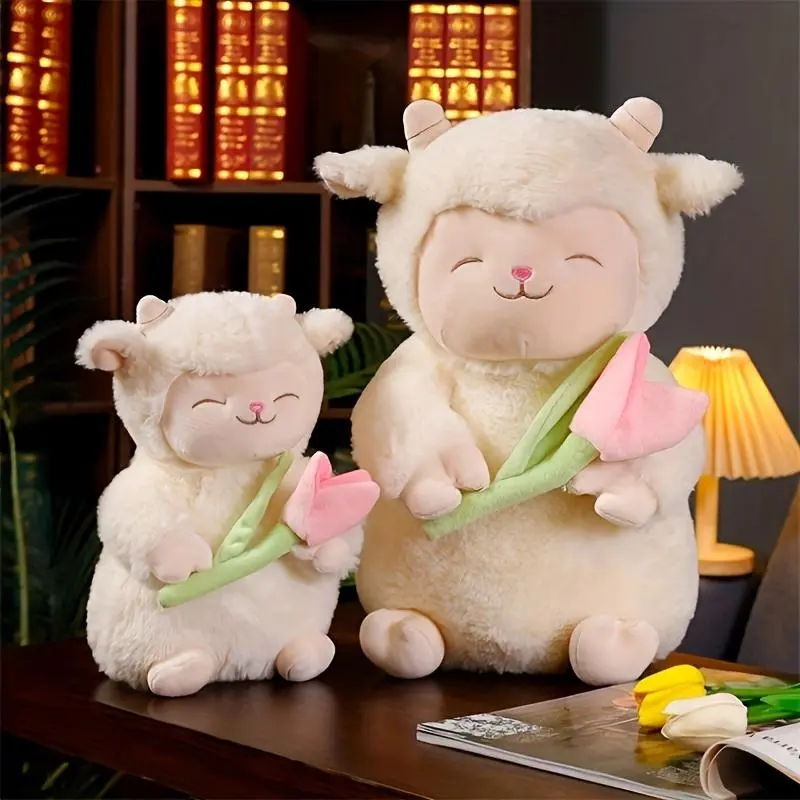 Tulip Cashmere Plush Toy, Soft and Comfortable, Holiday Gift