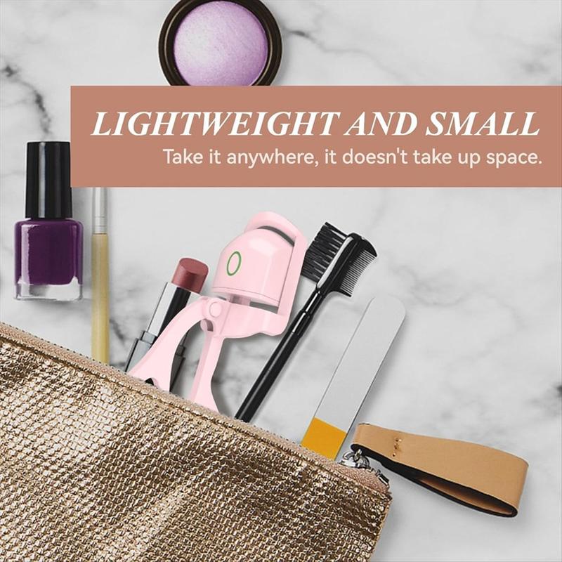 Heated Eyelash Curlers Electric Curler Quick Natural Curling for Long Lasting,Safe Anti-Burn