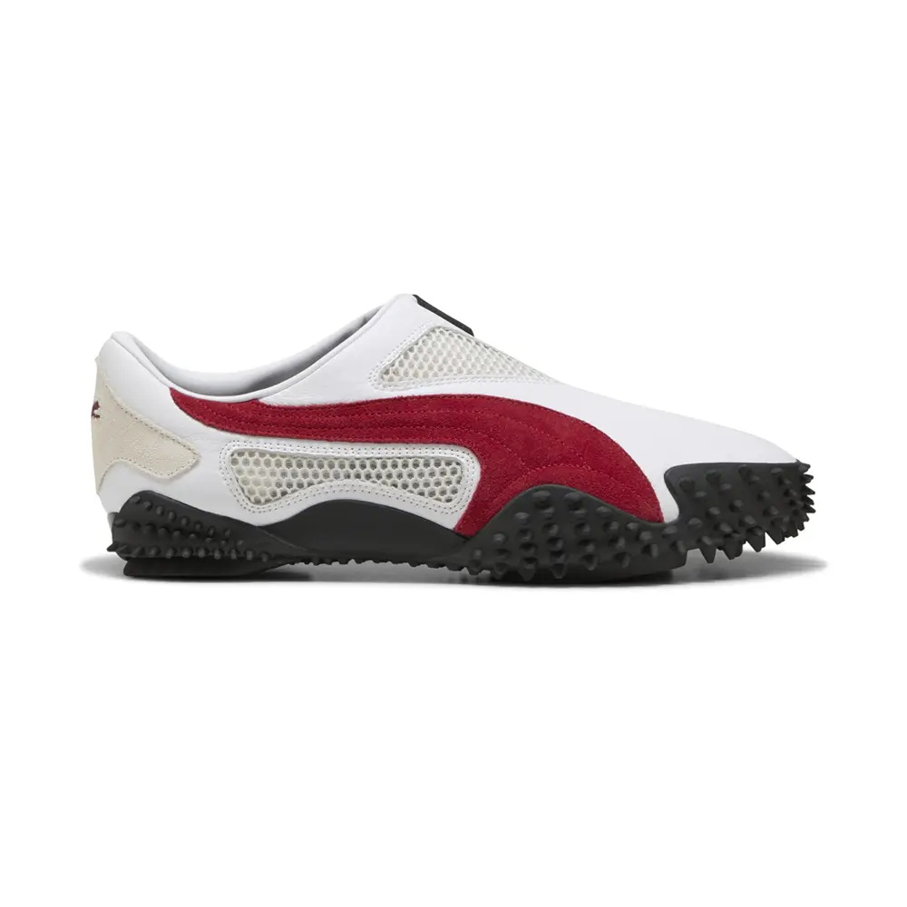 PUMA Mens Ur Mostro Slip On Sneakers Shoes Casual - White