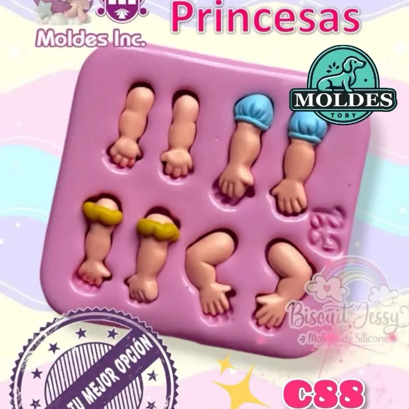 Molde de silicon, modelo C88