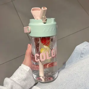 Cute Fashionable Handheld Cup, Durable PC Material, Ideal for Home Office Travel Outdoor, Perfect Gift for Holidays Birthdays Christmas