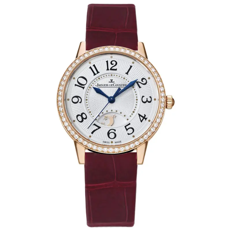 Jaeger-LeCoultre Rendez-Vous Night & Day 34mm 18K Rose Gold Diamond Bezel Q3442420 WHP041463