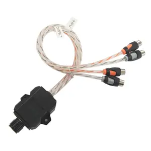 RD Remote Amplifier Level Controller, Universal Car Bass Regulator Level Control RD01-RVC Car Amplifier Bass Knob Control Via RCA, Universal Amplifier Level Control