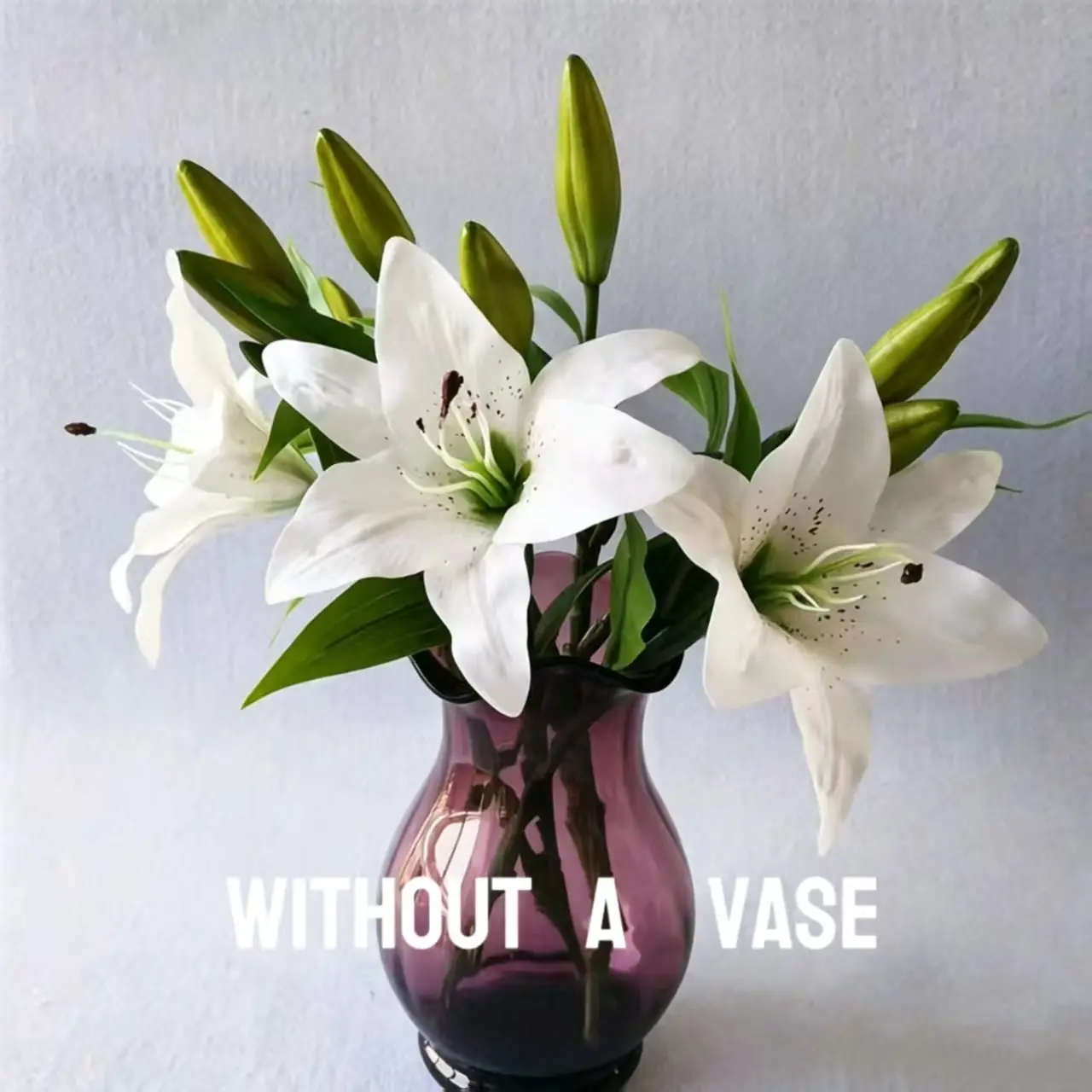 3-Piece Realistic Tiger Lily Artificial Flowers, Easter Lilies, Spring Decor, Decorative Flowers, Floral Decoration, Artificial Flower Arrangement, Wedding, Graduation, Home Party, Easter Decoration, Plastic Cemetery, Artificial Flowers Bouquet