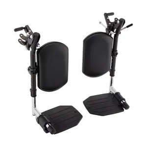 Invacare Adjustable Legrest with Calf Support for Wheelchairs, Swing Away Footrest, Tool-Free Installation