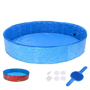 Yescom Foldable Pool for Dog Pet Bath and Foot Bath Small to Large