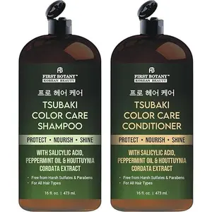 Color Care Shampoo & Conditioner Set – Protects Color, Nourishes & Adds Shine – With Quercetin, Panthenol & Bioflavonoids – Sulfate & Paraben Free – For All Hair Types – 16 fl oz