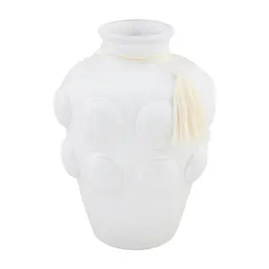 Short Bead Vase