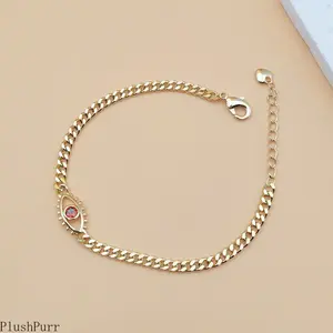 2026 New "Golden Demon's Eye" Bracelets - Premier League Fan Sports & Outdoor Accessories for Women, Good Luck Symbol, Trendy Versatile Gift Choice