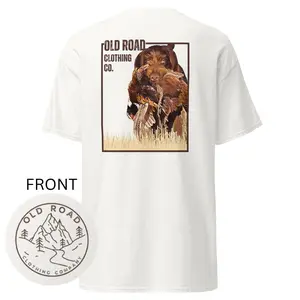 Wirehaired Pointer T-Shirt, Old Road Clothing Co. Sweatshirt, Pheasant Hunting T-Shirt, Sweatshirt For Outdoor Enthusiasts And Waterfowl Hunters - Size Range For Everyone - Limited Edition Prints - Gender-neutral Appeal - Diverse Style Selection