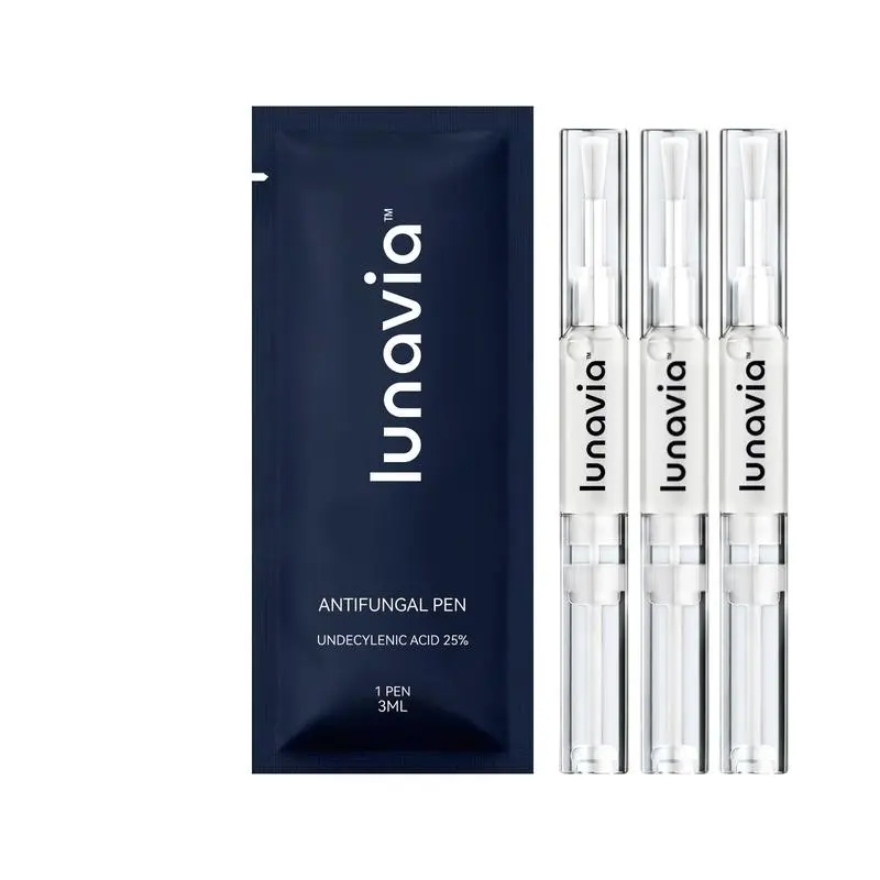 3 Pack Lunavia Nail Cuticle Oil Pen, Nail Care Treatment Oil for Dry Cuticles & Damaged Nails