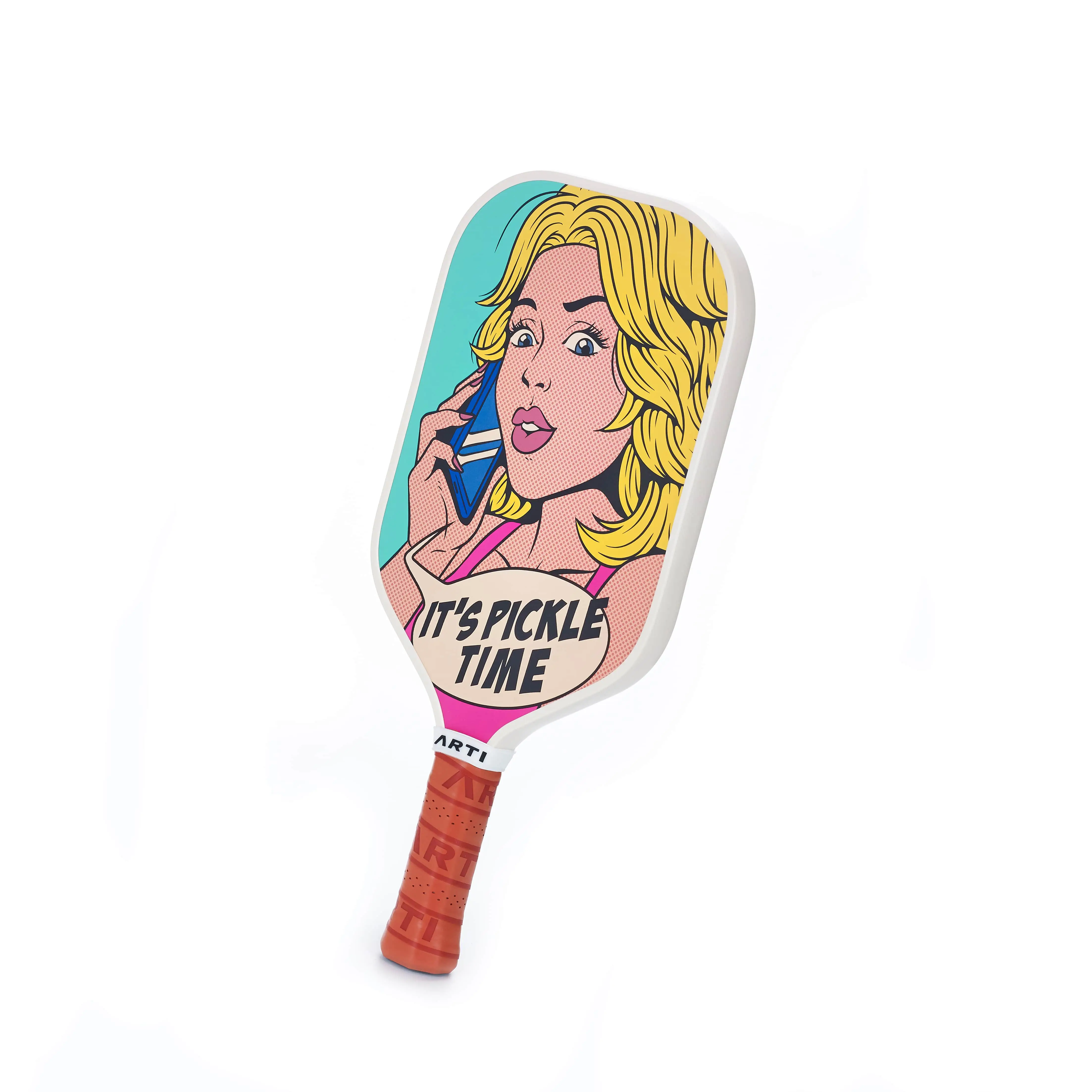 ARTI "It's Pickle Time" Carbon Fiber Pickleball Paddle – USA Pickleball Approved