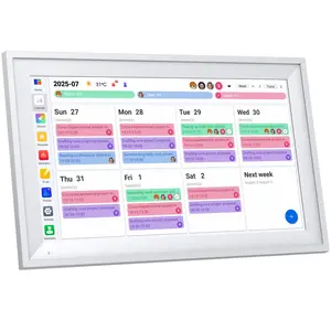 LUMIPI｜15.6-inch Wall Digital Calendar,Smart WiFi Calendar & Chore Chart,Full HD Touchscreen Interactive Display for Family Schedules-Wall/Desk Mountable Planner,Meeting Reminders & Deadline Tracking Great for Organizing Your 2026 Calendar