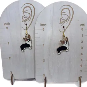 Corgi earrings