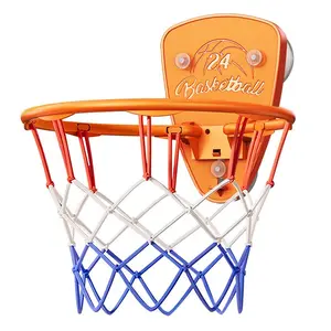 No Drill Wall Mounted Basketball Hoop, Foldable Silent Basketball Frame, Indoor Entertainment Toy