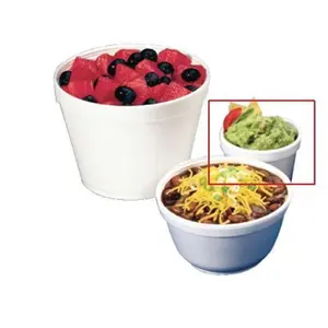 Dart  Squat Foam Containers - 4oz.