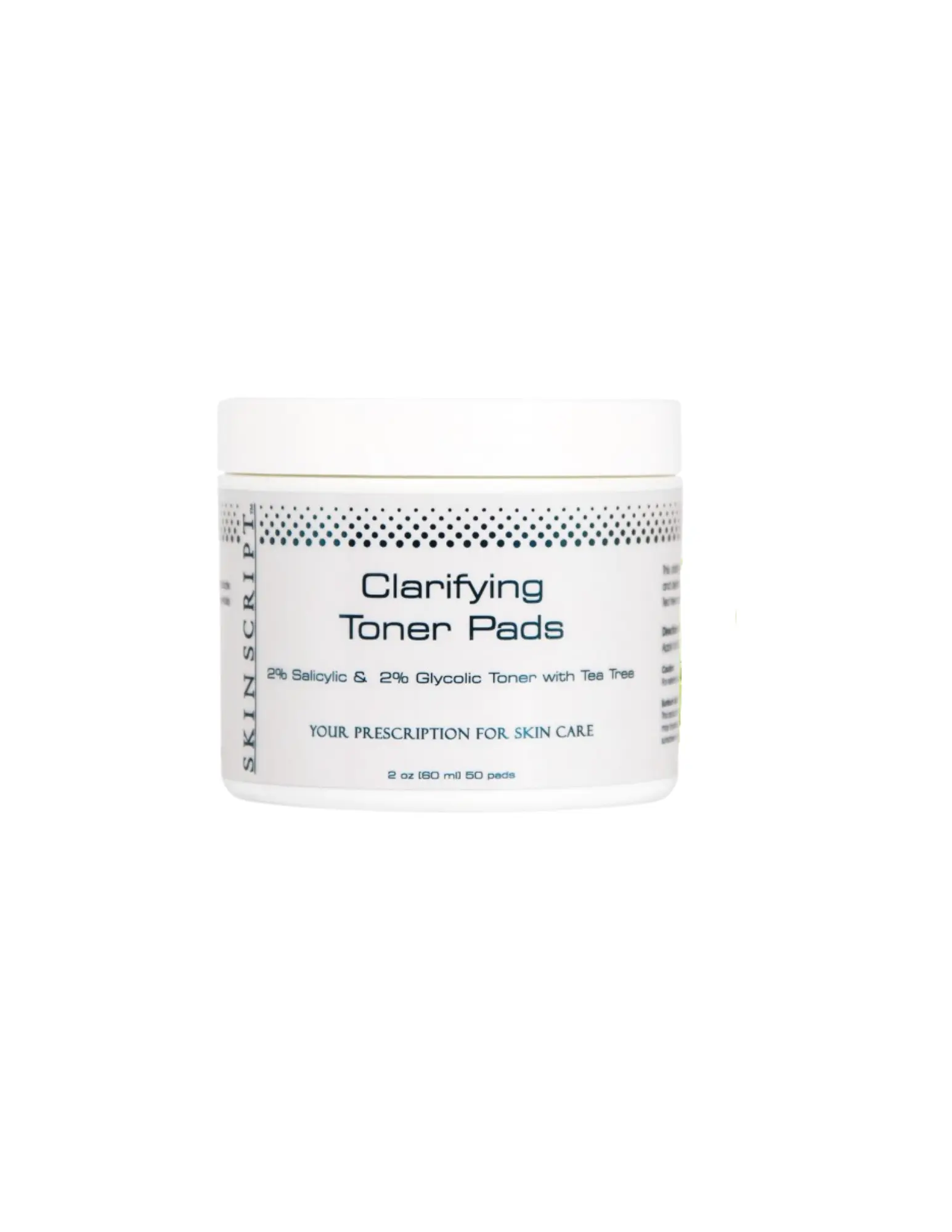 Skin Script - Clarifying Toner Pads