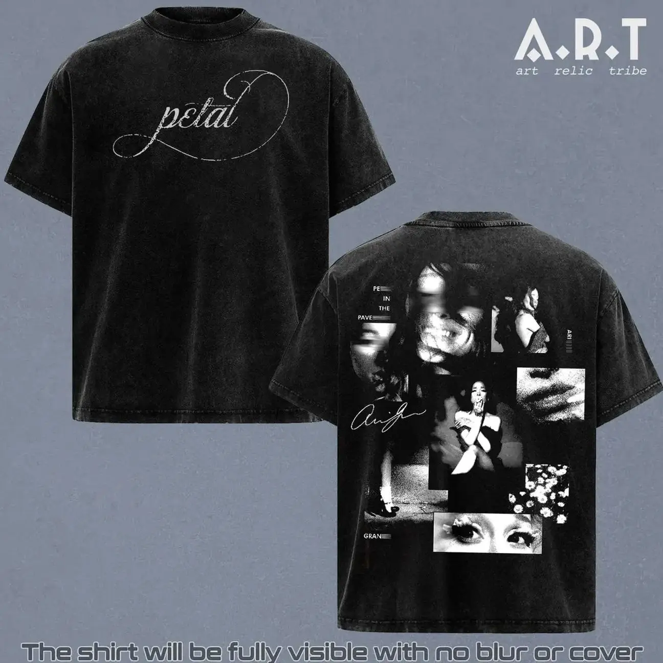 ArianaPetal 2026 New Album Heavy Metal Graphic T-Shirt, Eternal Sunshine Queen Music Washed Shirt v1, Pop Music Mexico-Style Tee Wash, Fan Merch, Oversized Unisex Vintage Retro Tshirt Outfit Gift for Fan XY2