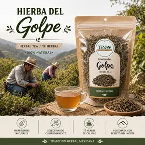 Hierba del Golpe Premium 4 oz Herbal Tea Bag – Traditional Herbal Infusion, Naturally Caffeine-Free & Aromatic – Herbal Beverage