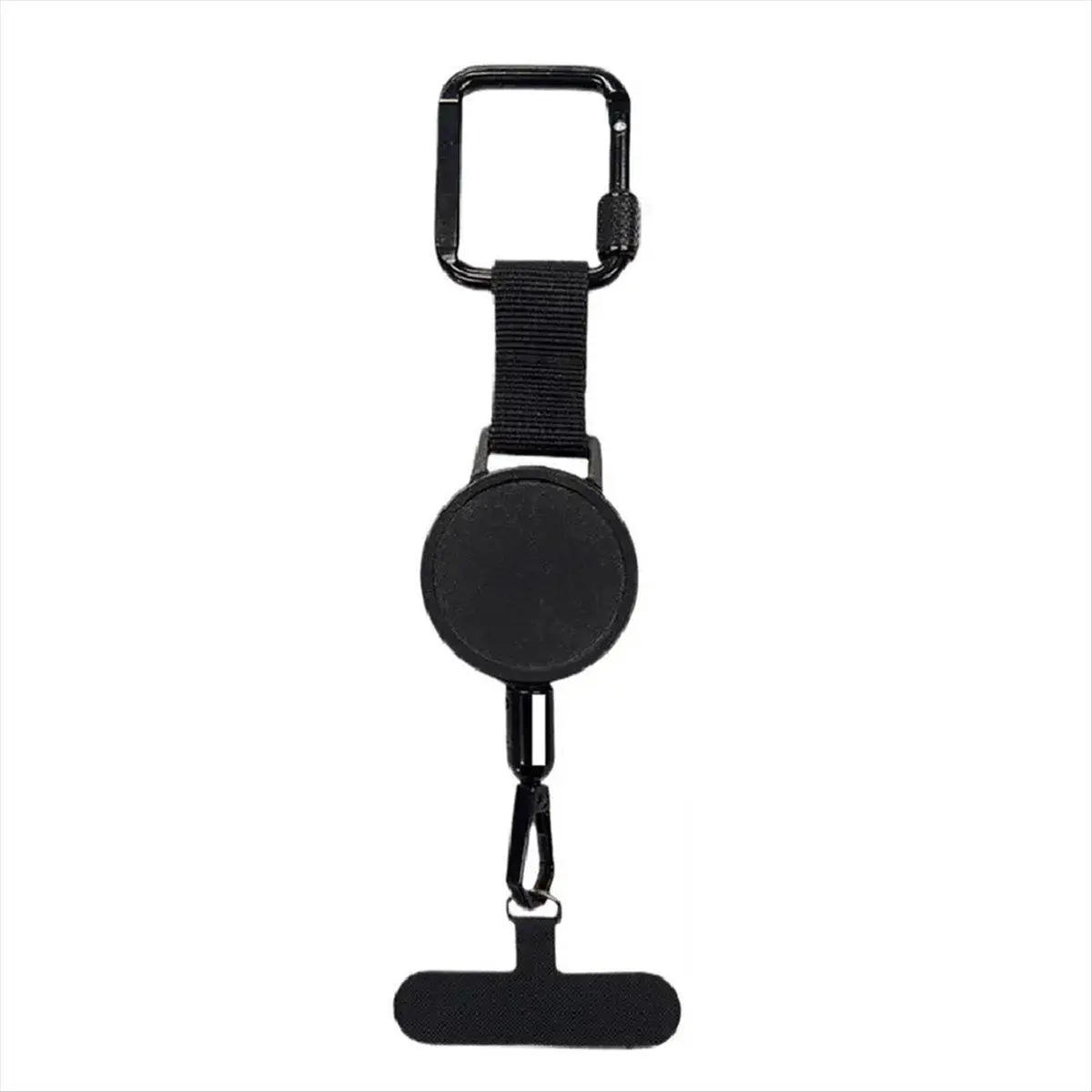Portable Steel Mobile Phone Retractable Anti-Theft Holder with Belt Clip, Car Exterior Accessory Safety Tether Lanyard Strap, Phone Safety