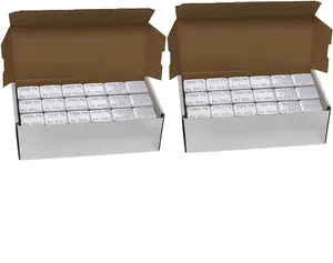 Aain 2 Boxes 1/2oz, 0.5oz, Grey, Adhesive Stick on Wheel Weights, EasyPeel Type, Ultra Slim Low Profile Wheel Weights for Cars, Trucks, SUVs, Motorcycles. 144oz/Box, 576pcs