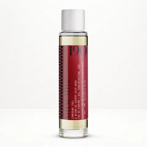 miimmiic No 190 CHERRY DEEP WOODS Regular Edition Unisex EDP Sprays - 50ML Bottled Spray, BPA-Free Woody Scents, Bold, Sweet, and Beautifully Balanced Signature Scent, High-Quality Dark Wood & Cherry Notes Warm Fragrance