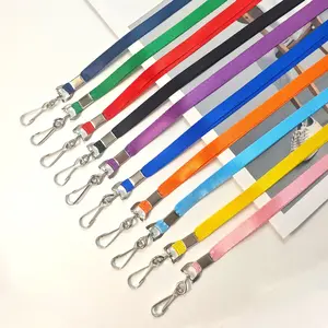 10PCS Multicolor ID Lanyards with Metal Swivel Hook 📎 High-Quality Neck Straps for Staff, Teachers & Volunteers | Wholesale Price