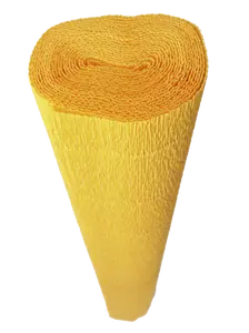 Italian Crepe Paper roll 180 gram - 576 GOLDENROD