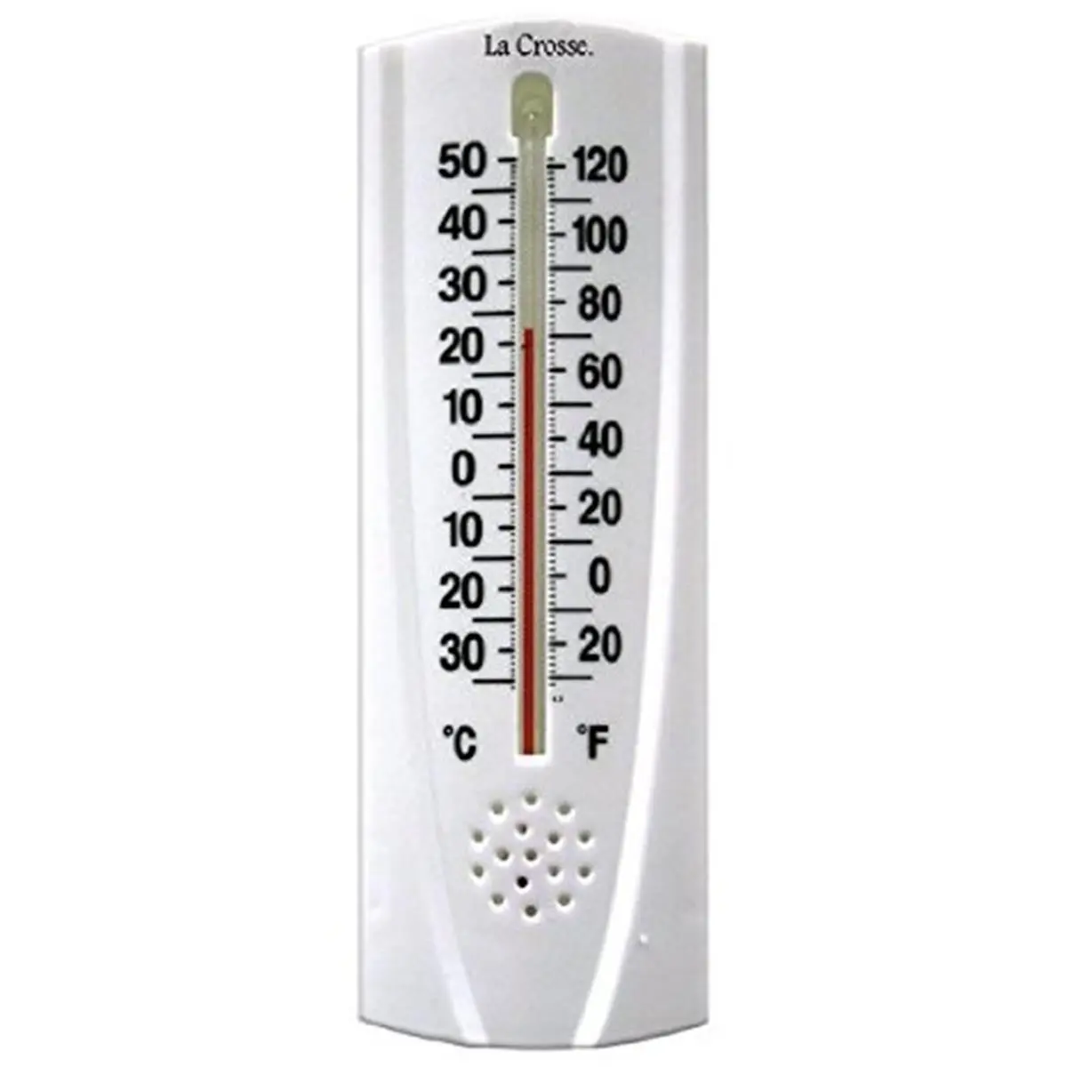 La Crosse Technology 204-107 6.5 in. Tube Thermometer, Multi-Functional Key Hider for Tools & Hardware Temperature Measurement