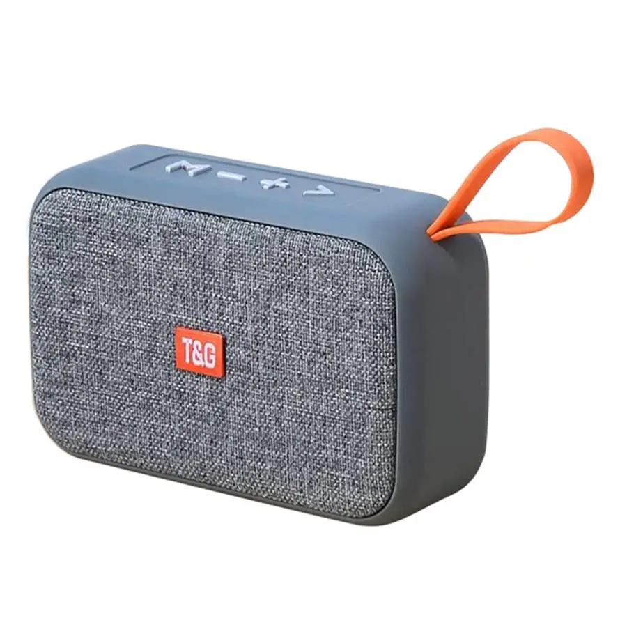 T&G Portable Wireless Bluetooth Speaker, Mini Rechargeable USB Speaker with FM Radio, Waterproof Small Subwoofer Stereo Sound Box, Music Woofer for Home & Outdoor, Smartphone, Portable Speakers