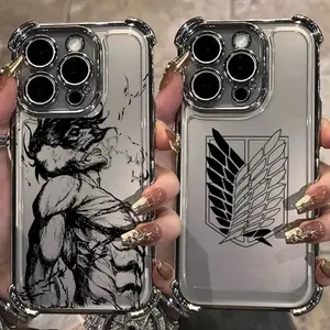Anime Attack On Titan Hot Cool For iPhone 17 16 15 14 13 12 11 Pro Max Plus Air - Top Fan's Phone Case Cover as Perfect Gift Get Ready for New Year