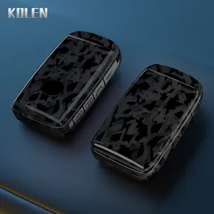 ABS Carbon Fiber Car Key Case Cover For Mazda 3 Alexa CX30 CX-4 CX5 CX-5 CX8 CX-8 CX-30 CX9 CX-9 Protected S Fob Accessories